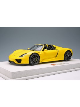 Porsche 918 Spyder (Racing Geel) 1/18 Make-Up Eidolon Make Up - 1