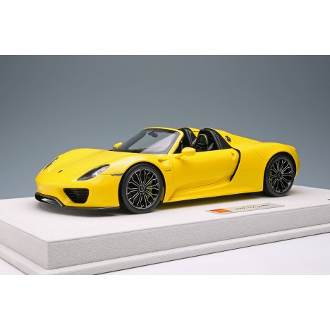 Porsche 918 Spyder (Racing Geel) 1/18 Make-Up Eidolon Make Up - 1