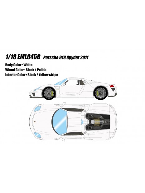 Porsche 918 Spyder 1/18 Make-Up Eidolon Make Up - 10