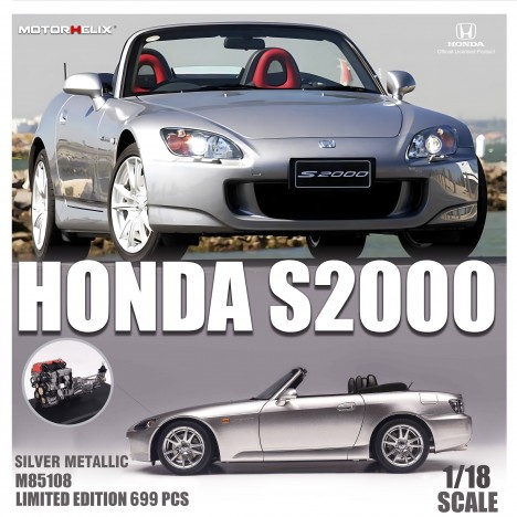 Honda S2000 (AP2) 1/18 Motorhelix Motorhelix - 2