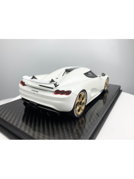 Koenigsegg CC850 (Crystal White) 1/18 FrontiArt FrontiArt - 7