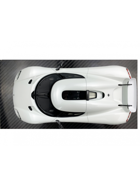 Koenigsegg CC850 (Crystal White) 1/18 FrontiArt FrontiArt - 8