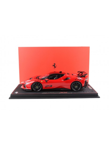 Ferrari SF90 XX Stradale N°23 (Rosso Corsa) 1/18 BBR BBR Models - 7