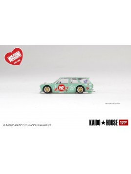 Datsun KAIDO 510 Wagon Hanami V2 1/64 Mini GT  - 1