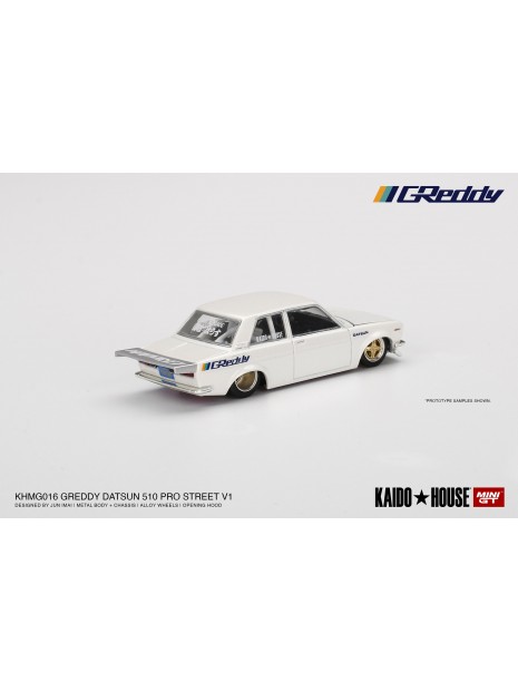 Datsun 510 Pro Street GREDDY 1/64 Mini GT  - 2