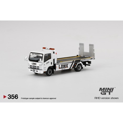 Isuzu N-Series Vehicle Transporter LBWK 1/64 Mini GT  - 2