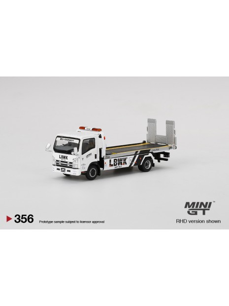 Isuzu N-Series Vehicle Transporter LBWK 1/64 Mini GT  - 2