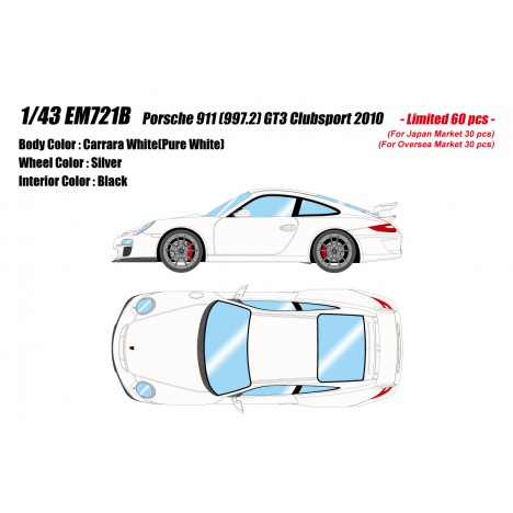 Porsche 911 (997.2) GT3 Clubsport 2010 1/43 Make-Up Eidolon Make Up - 1