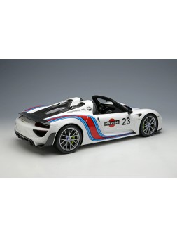 Porsche 918 Spyder Weissach package Martini  1/18 Make-Up Eidolon Make Up - 2