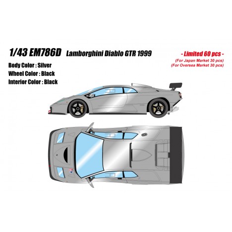 Lamborghini Diablo GTR 1999 1/43 Make Up Eidolon Make Up - 1