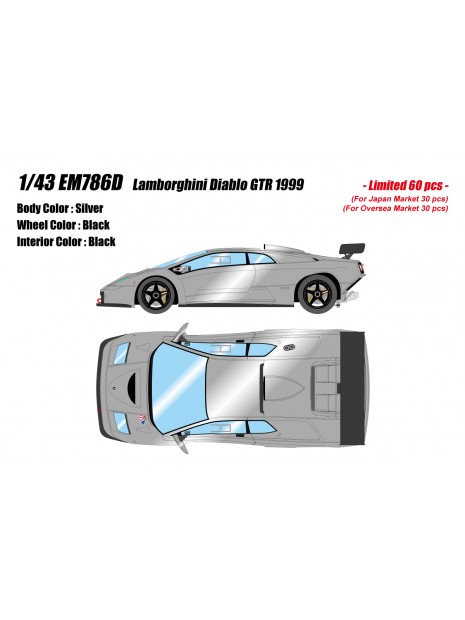 Lamborghini Diablo GTR 1999 1/43 Make Up Eidolon Make Up - 1