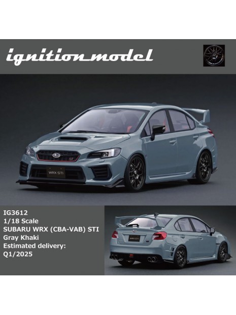 Subaru WRX (CBA-VAB) STI 1/18 Ignition Model Ignition Model - 6