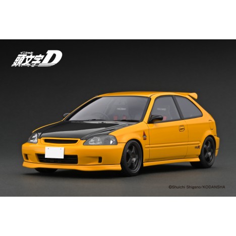 Initial D Honda CIVIC (EK9) Type R 1/18 Ignition Model Ignition Model - 1