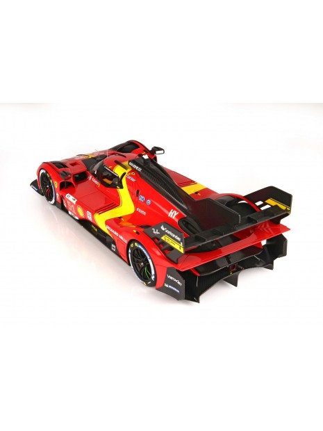 Ferrari 499P nr. 51 winnaar Le Mans 2023 1/18 BBR Looksmart - 6