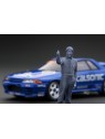 CALSONIC SKYLINE 1992 JTC With Mr. Hoshino 1/43 Ignition Model BBR Models - 6