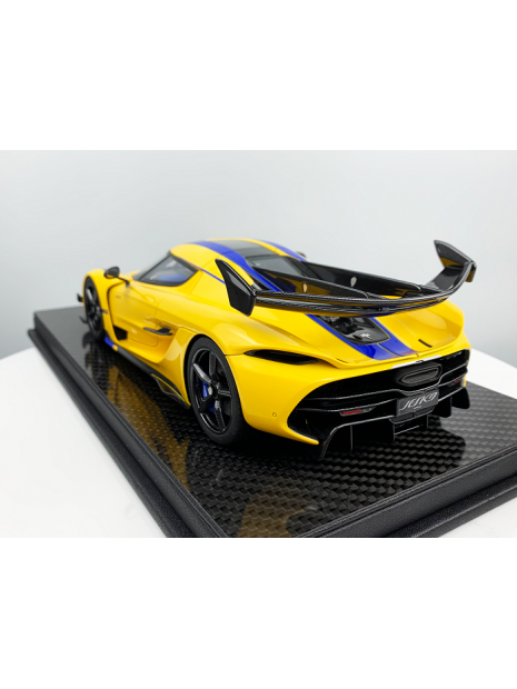 Koenigsegg Jesko (Swedish flag yellow) 1/18 FrontiArt FrontiArt - 5