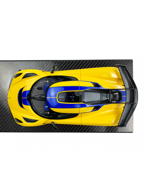 Koenigsegg Jesko (Swedish flag yellow) 1/18 FrontiArt FrontiArt - 9