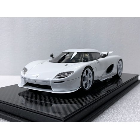 Koenigsegg CC850 (Crystal White) 1/18 FrontiArt FrontiArt - 1