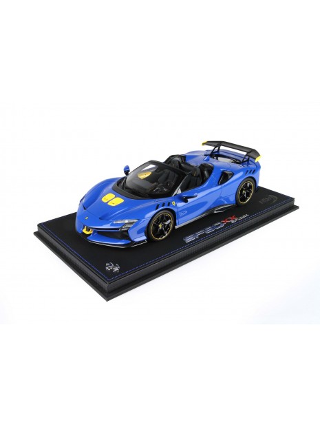 Ferrari SF90 XX Stradale Spider (Azzurro Dino) 1/18 BBR BBR Models - 5