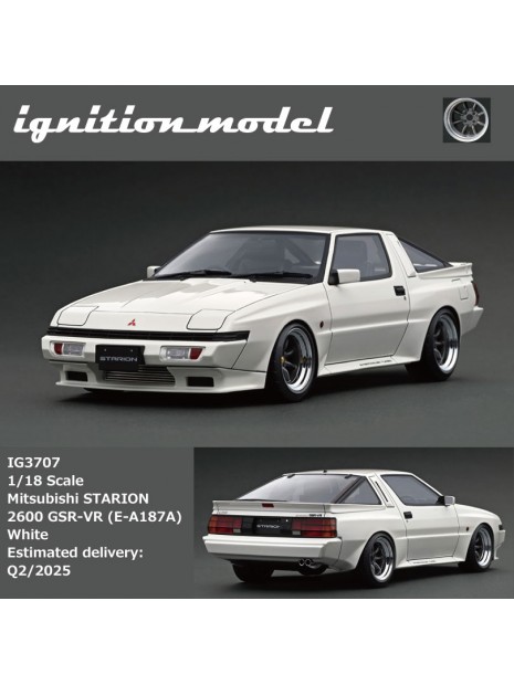 Mitsubishi STARION 2600 GSR-VR  (E-A187A) 1/18 Ignition Model Ignition Model - 3