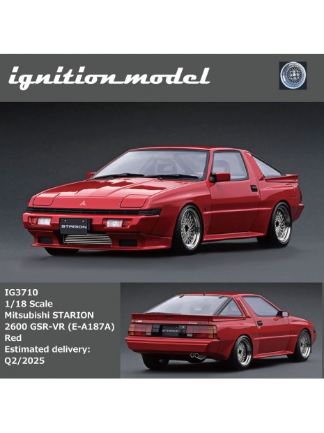 Mitsubishi STARION 2600 GSR-VR  (E-A187A) 1/18 Ignition Model Ignition Model - 9