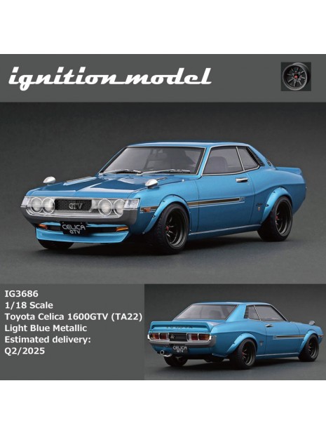 Toyota Celica 1600GTV (TA22) 1/18 Ignition Model Ignition Model - 6