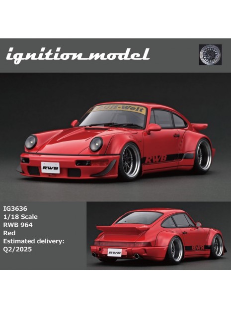 Porsche RWB 964 1/18 Ignition Model Ignition Model - 13