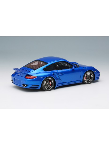 Porsche 911 (997.2) Turbo 2010 (Aqua Blue) 1/43 Make-Up Eidolon Make Up - 3