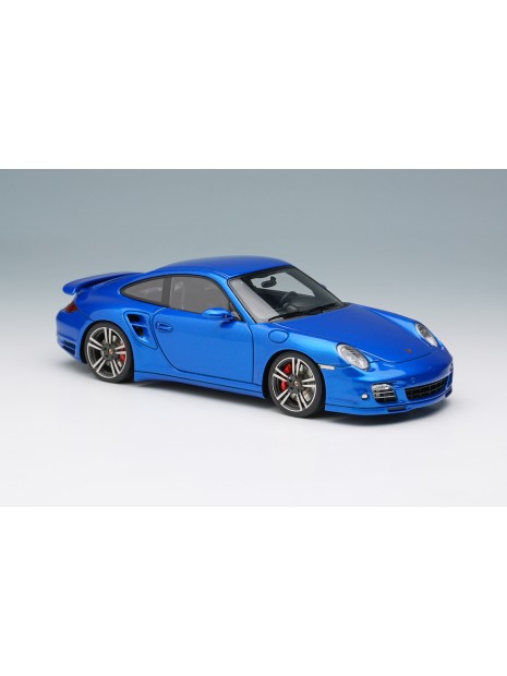 Porsche 911 (997.2) Turbo 2010 (Aqua Blue) 1/43 Make-Up Eidolon Make Up - 4