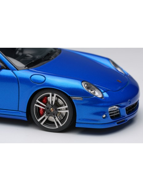 Porsche 911 (997.2) Turbo 2010 (Aqua Blauw) 1/43 Make-Up Eidolon Make Up - 5