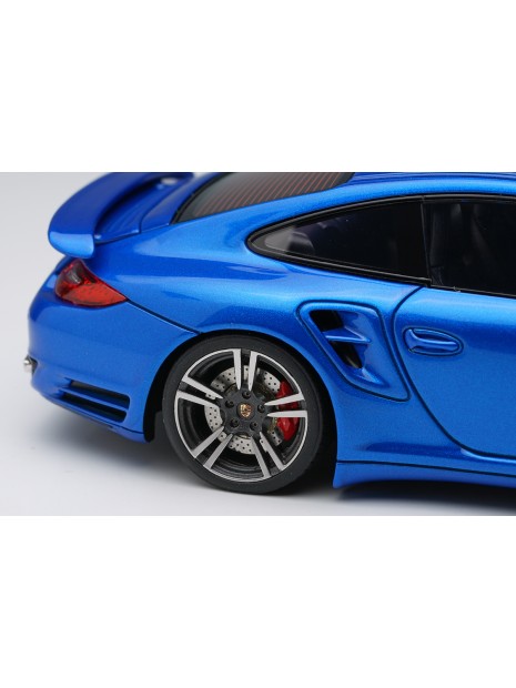 Porsche 911 (997.2) Turbo 2010 (Aqua Blue) 1/43 Make-Up Eidolon Make Up - 6