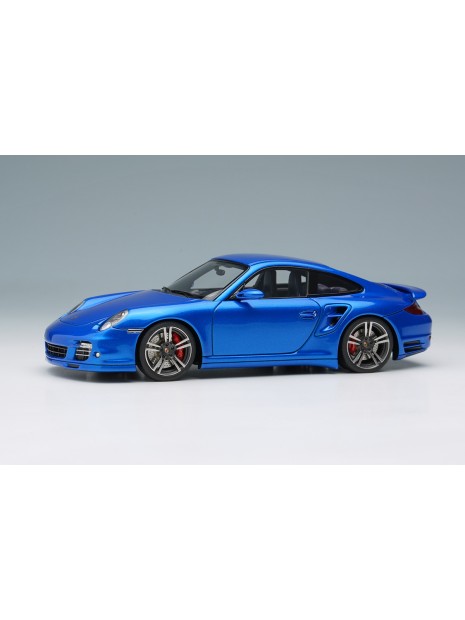 Porsche 911 (997.2) Turbo 2010 (Aqua Blauw) 1/43 Make-Up Eidolon Make Up - 7