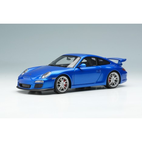 Porsche 911 (997.2) GT3 (Aqua Blue) 1/43 Make-Up Eidolon Make Up - 1