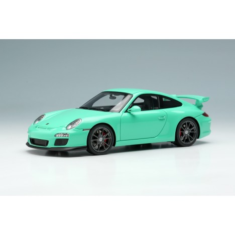 Porsche 911 (997.2) GT3 (Mint Green) 1/43 Make-Up Eidolon Make Up - 1