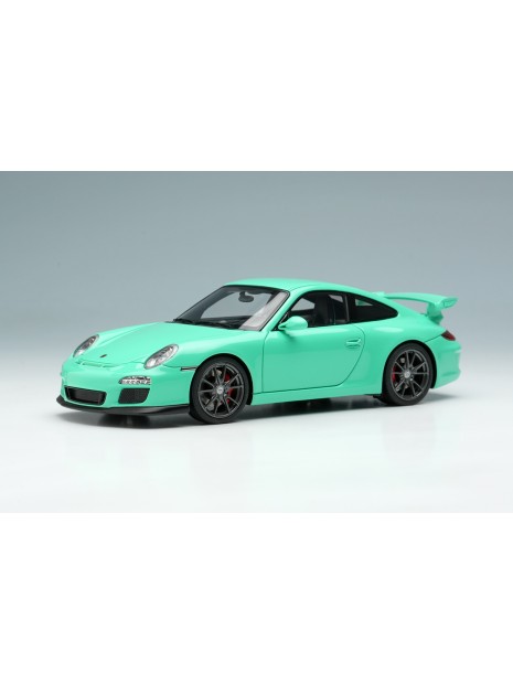 Porsche 911 (997.2) GT3 (Mint Green) 1/43 Make-Up Eidolon Make Up - 1