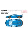 Lamborghini Aventador SVJ (Blu Seiler) 1/43 Make Up Eidolon Make Up - 1