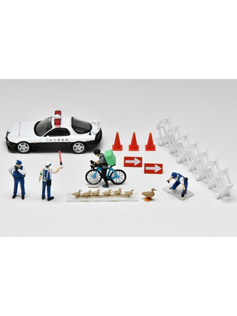 Mazda RX-7 Police set 1/64 Tomica Limited Vintage Tomica Limited Vintage - 1