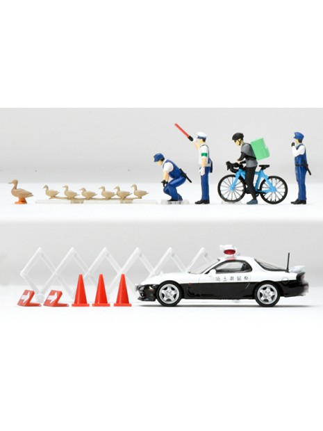 Mazda RX-7 Police set 1/64 Tomica Limited Vintage Tomica Limited Vintage - 7