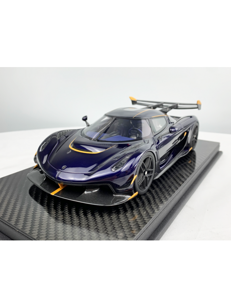 Koenigsegg Jesko (Blue Scuro Candy) 1/18 FrontiArt FrontiArt - 1