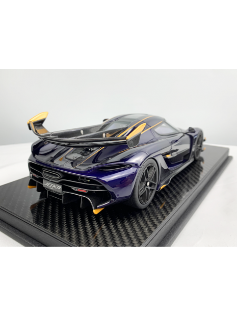 Koenigsegg Jesko (Blue Scuro Candy) 1/18 FrontiArt FrontiArt - 6