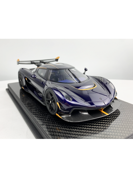 Koenigsegg Jesko (Blue Scuro Candy) 1/18 FrontiArt FrontiArt - 7