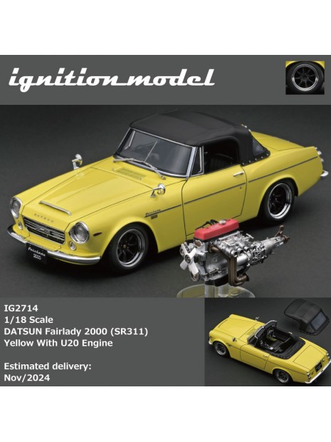 DATSUN Fairlady 2000 (SR311) 1/18 Ignition Model Ignition Model - 9