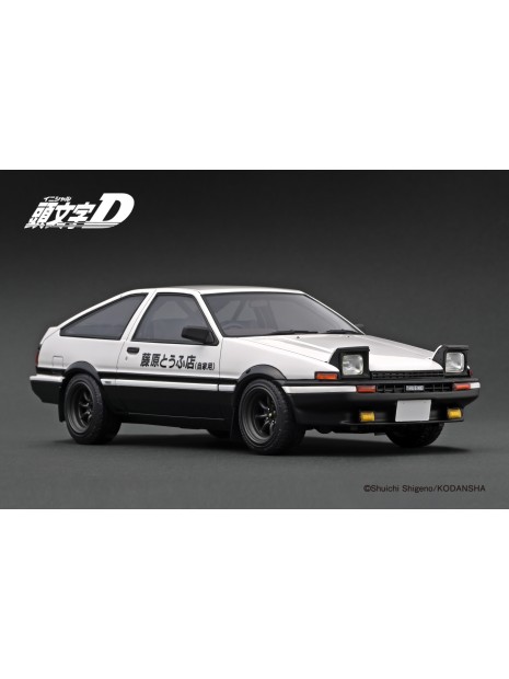 INITIAL D Toyota Sprinter Trueno 3Dr GT Apex (AE86) 1/18 Ignition Model Ignition Model - 2