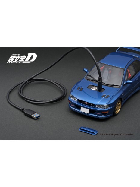 INITIAL D Subaru Impreza WRX type R STi Version V (GC8) 1/18 Ignition Model Ignition Model - 11