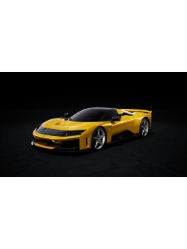 Ferrari F80 (Giallo Triplo Strato) 1/18 MR Collection MR Collection - 1