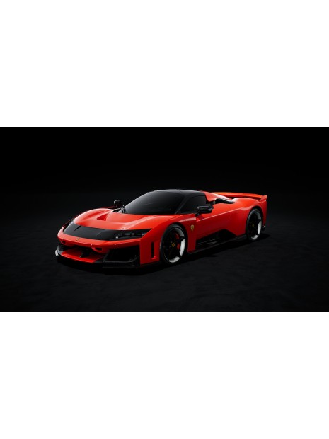 Ferrari F80 (Rosso Scuderia) 1/43 Looksmart Looksmart - 1