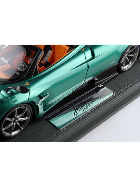 Pagani Imola Roadster (Rio Green) 1/18 BBR BBR Models - 6