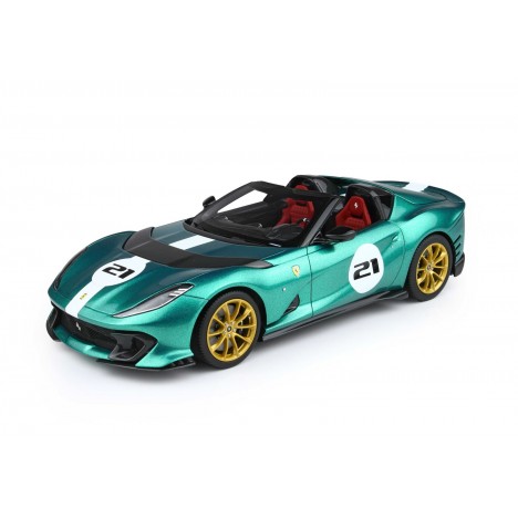 Ferrari 812 Competizione A (groen juweel) 1/18 BBR BBR Models - 1