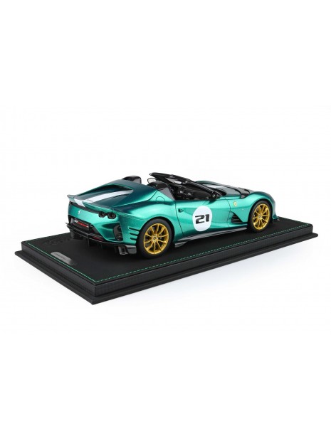 Ferrari 812 Competizione A (groen juweel) 1/18 BBR BBR Models - 7