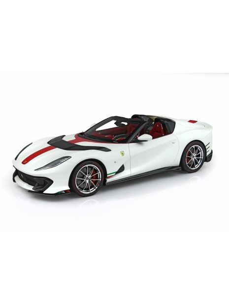 Ferrari 812 Competizione A (Bianco Italia) 1/18 BBR BBR Models - 1